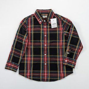 NWT Crewcuts Boys' button-down poplin shirt